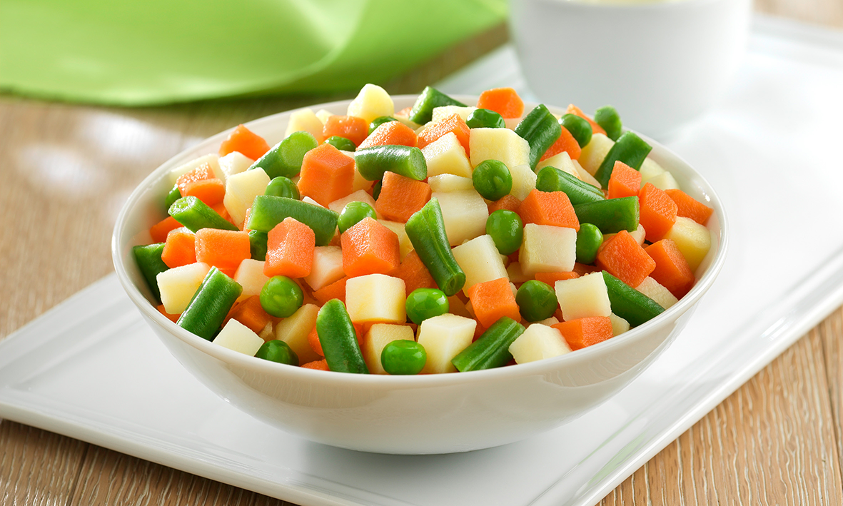 Son saludables las verduras congeladas?