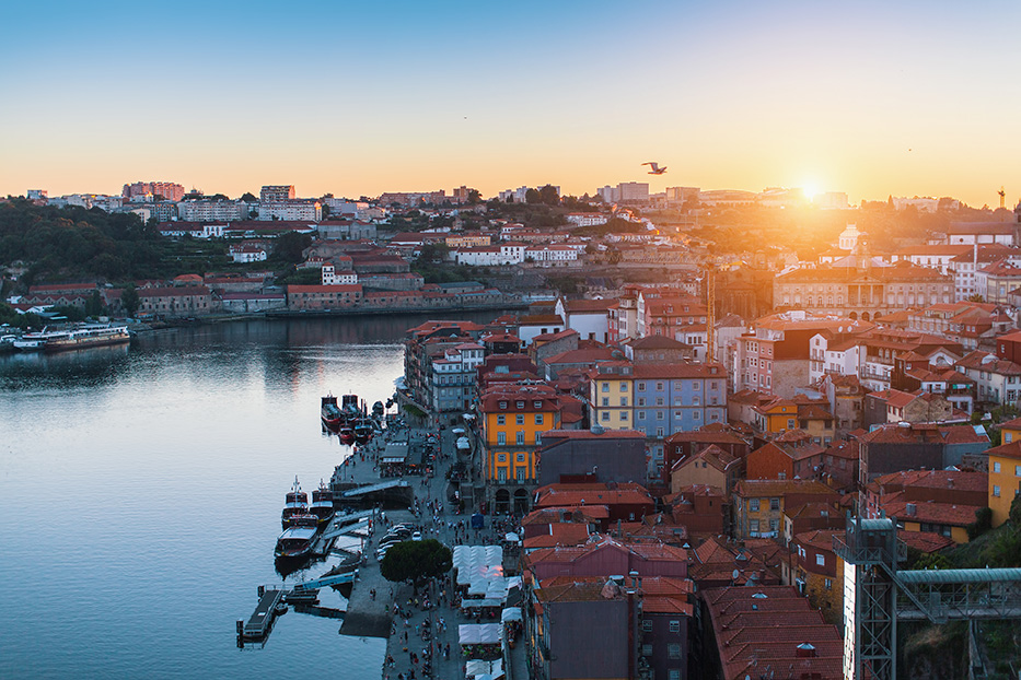 Oporto es la segunda ciudad más grande de Portugal.