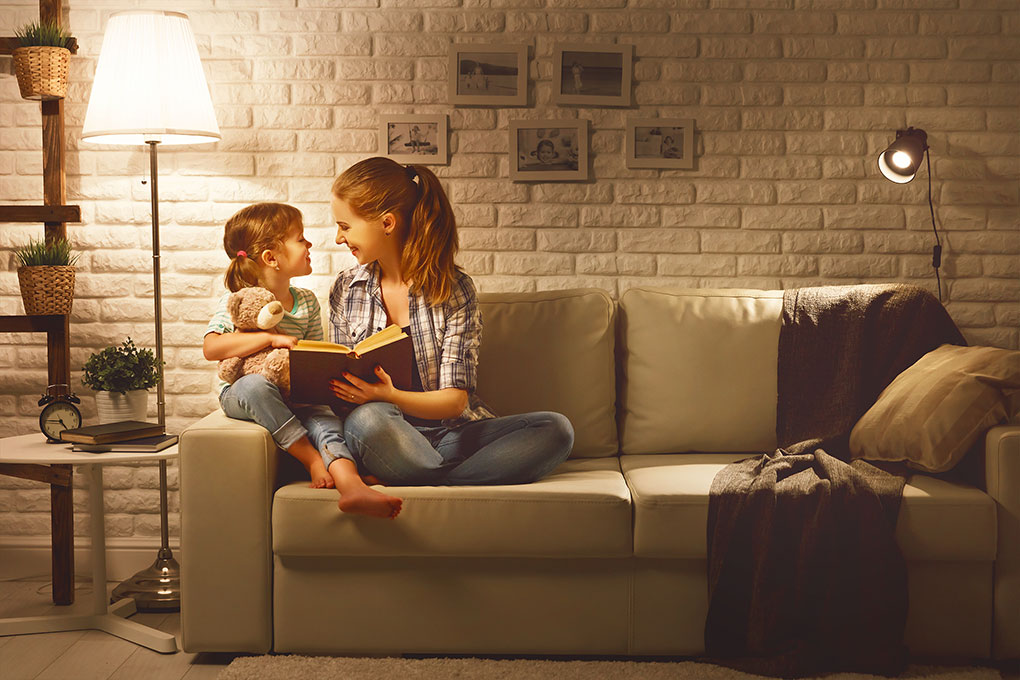 Descansa y pasa tiempo con la familia.