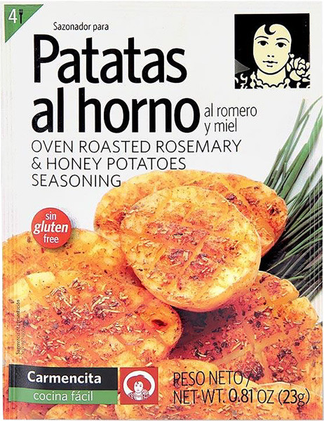 Sazonador para patatas asadas